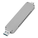 2-In-1 Nvme Enclosure, Usb 3.1 Gen 2 To Pcie Gen 3 X2 Bridge Chip Nvme Encl