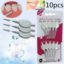 10Pcs Interdental Brush Broom Head Dental Floss Teeth Cleaning Hygiene Oral Care