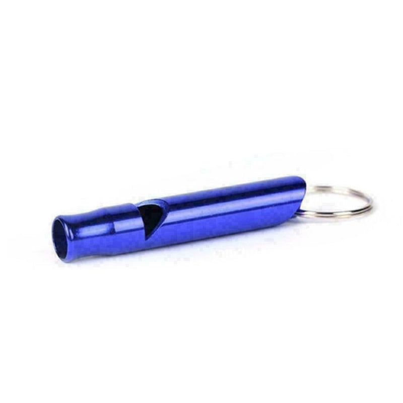Dog Pet Puppy Walk Whistle Aluminium Keyring Training Loud Hiking Safety A0 Z7E8