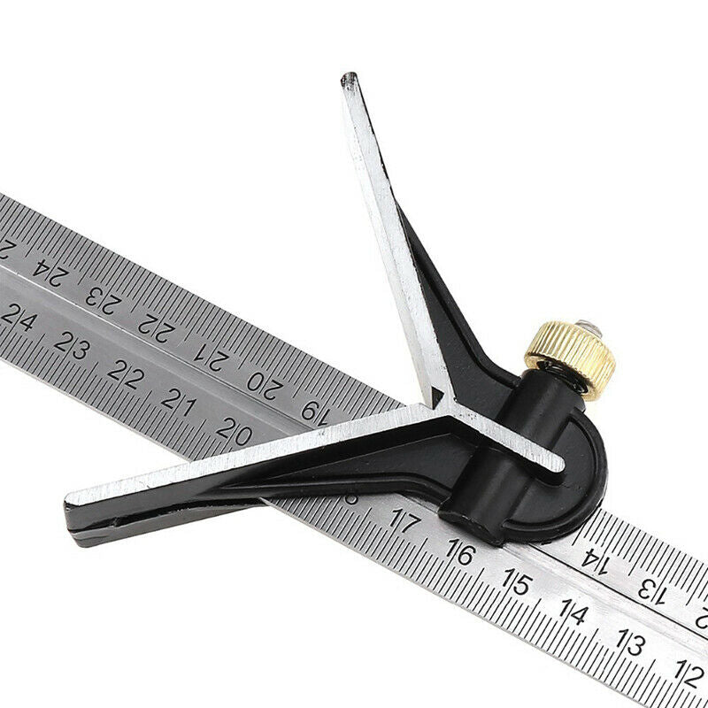 300MM professional carpenter tools Combination Square Angle Rul Ew