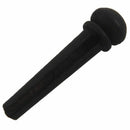PP200000 TUSQ Bridge Pin with Paua Shell Inlay, Black W2A4