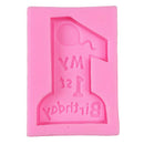 Chocolate Cake Mold Number Mould Silicone Fondant Baking Decortaion Tool