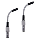 2Pcs Bicycle Brake Noodle Mountain Bike V-Brake Cable Guide & Adjustable Screw