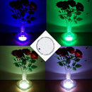 Upgraded 2x12-LED 3.9inch Submersible Led Lights, RGB Waterproof Battery Po R6J6