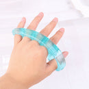One Pair Silicone Toe Separator Spreader Correction Pain Relief Hallux Valgus M!