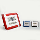 Large Number Display LED Electronic Wall Clock Snooze Table Clock Mute Brac