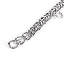 1pc stainless steel double link curb chain for horse bits pet ã€ ME