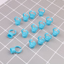 disposable glue holder ring pallet for eyelash extension tattoo pigment  JR BX