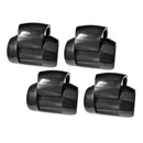 4Pcs Adjustable Quick Release Nylon Clamp Buckle for Paddle Shaft Black