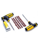 Easy Carring Car Tubeless Tyre Puncture Repairing Kits Tool Tire Plug 8  QRO