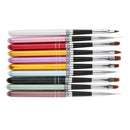 10pcs/set UV Gel Nail Art Brush Polish Painting Pens For Salon Manicure DIY