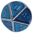Rpg Dice Metal Dnd Polyhedral Sets Dados Dungeons And Dragons Aluminum Blue