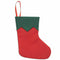12 packs of 7 inch twill mini Christmas stockings gift card holder, small r H3F7