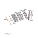 24x Sax Spring Needles 4x W/ Spring Screws Repair Accessory Tool Durable