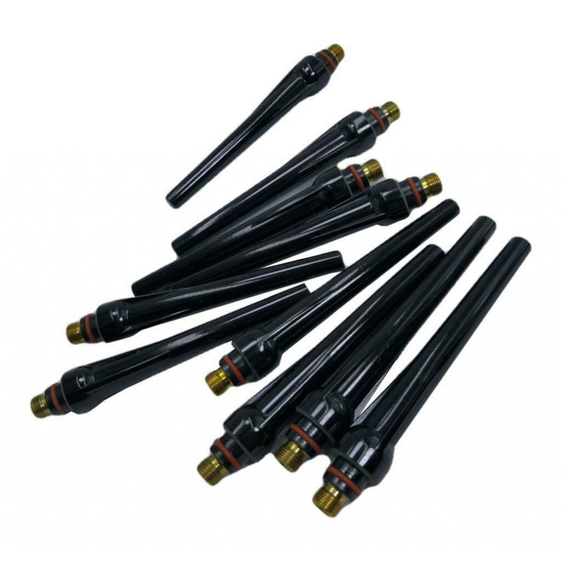 10Pcs/Set Long  Back Caps 41V24 for TIG Welding Torch WP-9 WP-18 WP-26