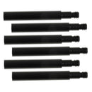 6Pcs Universal Bike Bicycle Presta Valve Extender Extension Cap 40mm Black