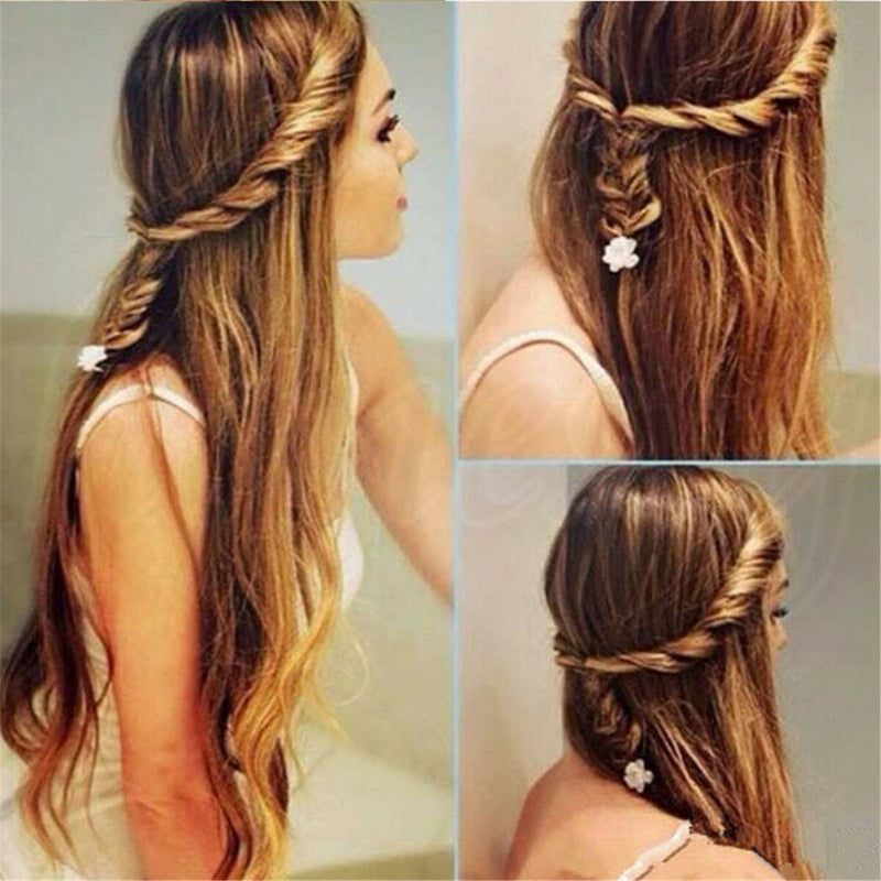 2Pcs Waterfall Twist Roller French Braid Twist Back Hair Styling Tool Clip Gift