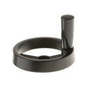 Folding Handle Alum Hand Wheel for Milling Machine Aluminum Assembly Black