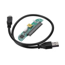 New 2.5 " USB 2.0 TO SATA 7 + 15 Pin Hard Disk Adapter Converter