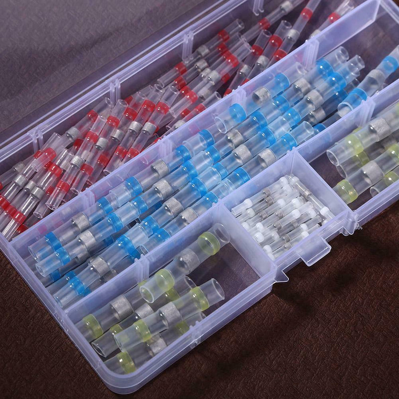 100pcs Waterproof Sealing 2:1 Electrical Heat Shrink Tube Cable Connectors