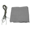 Recliner Tessforest Cloth Lace Fit  Folding Chair 63x17" Grey