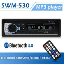 1 DIN Car Radio Bluetooth Handsfree Stereo AUX FM TF Audio MP3 Player Head Unit