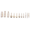 12PCS Air Line Set Fitting Air Hose Connectors Compressor 1/4" and 3/8" BSP