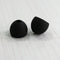 6 x Black In Ear Bud Head Phones Gel Tip Covers Small Medium Large Z