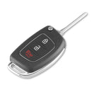 3 Buttons Flip Folding Remote Key Fob Shell Case For Mistra Hyundai Hb20 Sa W3Q9