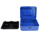 Small Cash Box Piggy Bank Money Box With Combination Lock For Security Blue