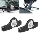 2x Offroad LED Light Bar Mounting Brackets Hood Work Light Clamp Holder