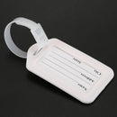Luggage Tag Plastic Luggage Tag White