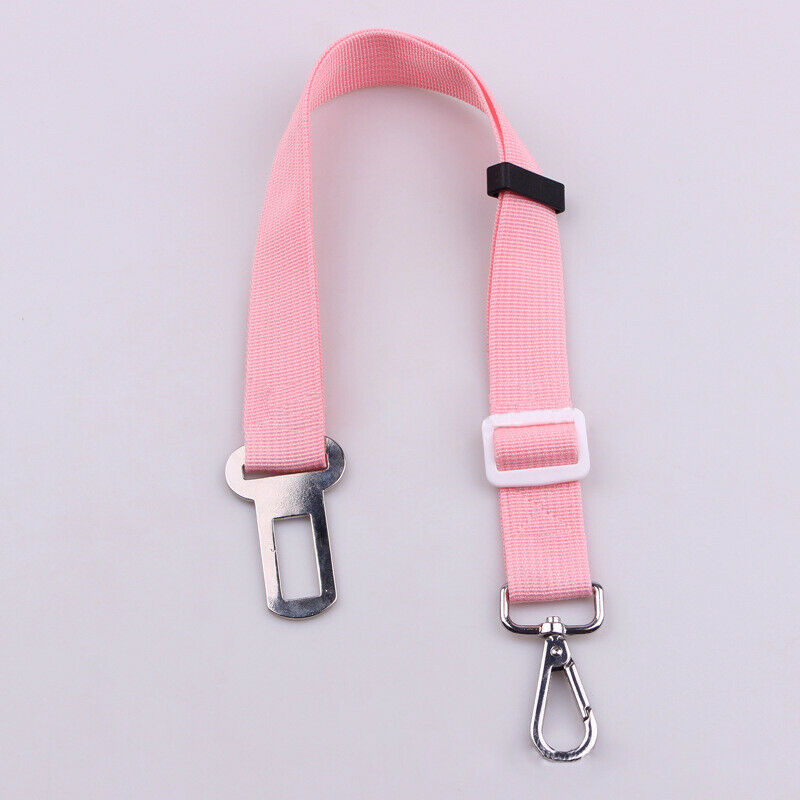 2 Pc Nylon Seat Lead Leash Dog Harness Vehicle Seatbelt Pet Supplies Travel
