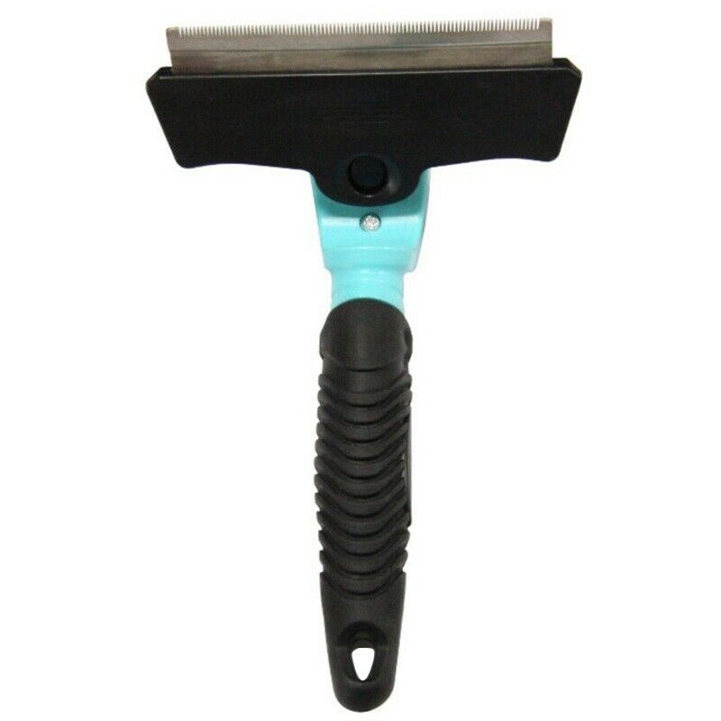 Pet Deshedding Brush Removal Hair Stainless Comb For Dogs Grooming Comb For