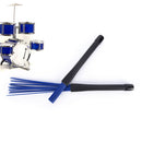 1pc Nylon Jazz Drum Brushes Retractable Drum Sticks blue Musical instrument  lj