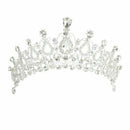 Tiara bandeau Princess Crown in Rhinestones for Wedding Bal J7Z9