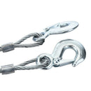 Heavy Duty Tow Ropes 5M 7 Tons Wire Cable High Strength-Safety Hook Steel W