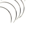 10Pcs Metal 1/2 8*28 Corner Medical Needle Suture Surgical Tool Double Eyelid M&