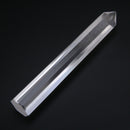 160mm Hexagonal Prism Natural Transparent Crystal Quartz Point Heal Wand Decor