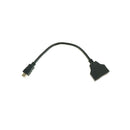 1080P 2Port HDMI Splitter 1in 2 Out Male to Female Adapter Converter Video Cab Z