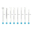 8Pcs/set Dental Oral Hygiene Kit 8 Tools Deep Cleaning Set Scaler Care Teet S3G3