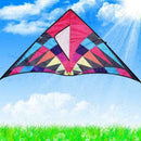 50" Rainbow Kite color Outdoor Game Sport Fun Gift K11 Nice W8P Funny G4Q9 J0K6