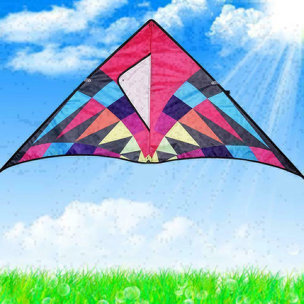 50" Rainbow Kite color Outdoor Game Sport Fun Gift K11 Nice W8P Funny G4Q9 J0K6