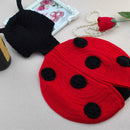 Baby Photography Props Girl Boy Cartoon Beetle Costume Hooded Outfits