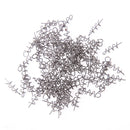 100pcs Soft Bait Lure Spring Lock Pin Crank Hook Connect Fixed Latch Fish