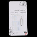 10X 4 In 1 Nano Sim Card To Micro Sim Card&Standard Sim Card Adapter Convert ME