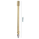 140mm Car Auto Truck Brass Wheel Tire Valve Cap Stem Extension Extender