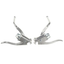 Pair Road Bike Drop Bar Brake Levers Racing Bicycle Dual Control Hand Brakes