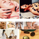 Massage Large Stones Massage Lava Natural Stone Set Hot Spa Rock Basalt Sto X7T3