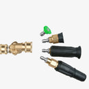 Quick Connecting Pivoting Coupler For Pressure Washer Spray Nozzle, Cleanin A1U3